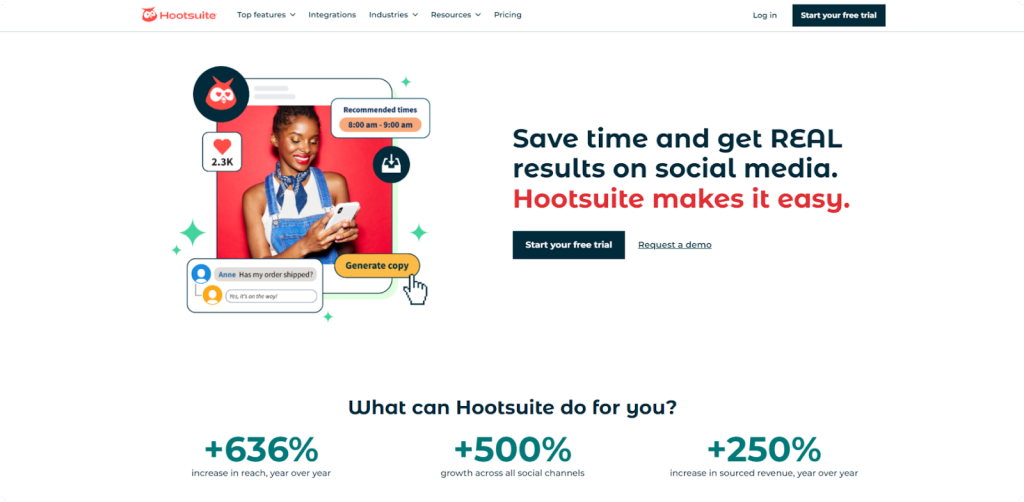 Facebook Marketing Tool - Hootsuite