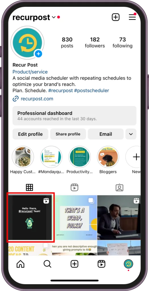 story to feed repost for Instagram step 4