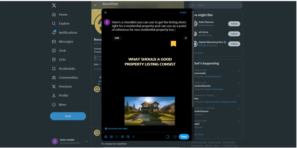 How to Post a Video on Twitter via the web