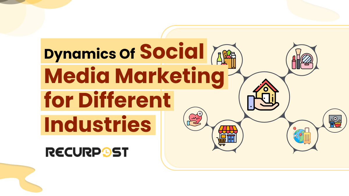 Dynamics of Social Media Marketing for Different Industries