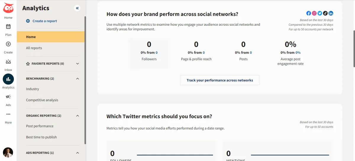 Hootsuite Dashboard