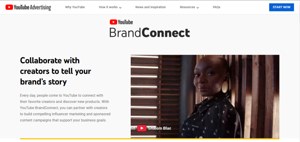 YouTube BrandConnect