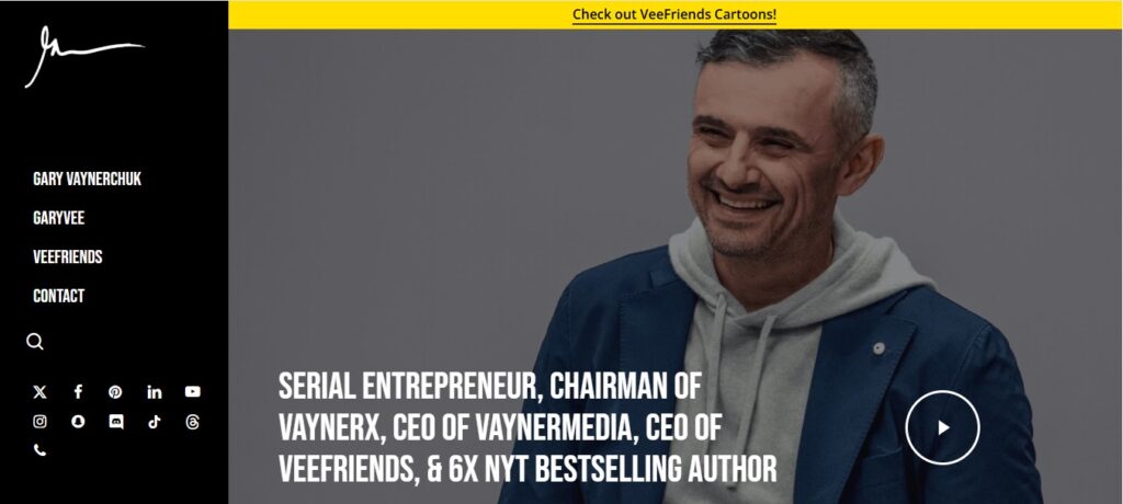Gary Vaynerchuk’s Marketing Portfolio
