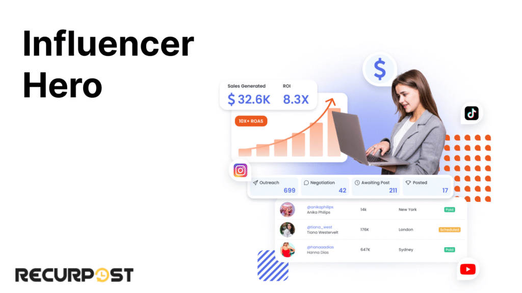 Influencer Hero