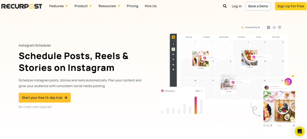Schedule Posts, Reels & Stories on Instagram