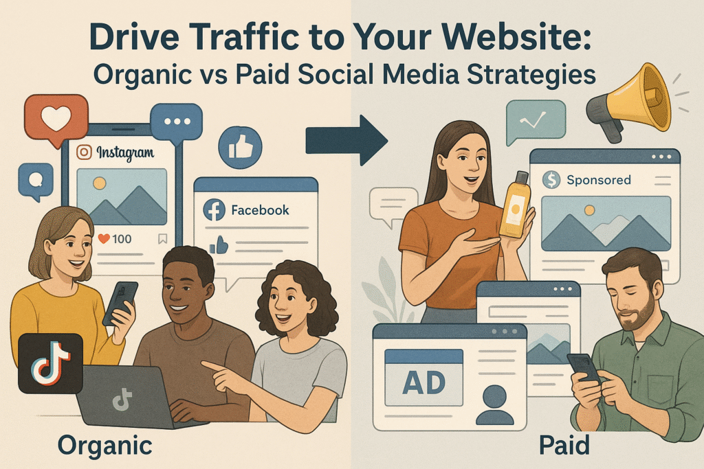 What is social media traffic