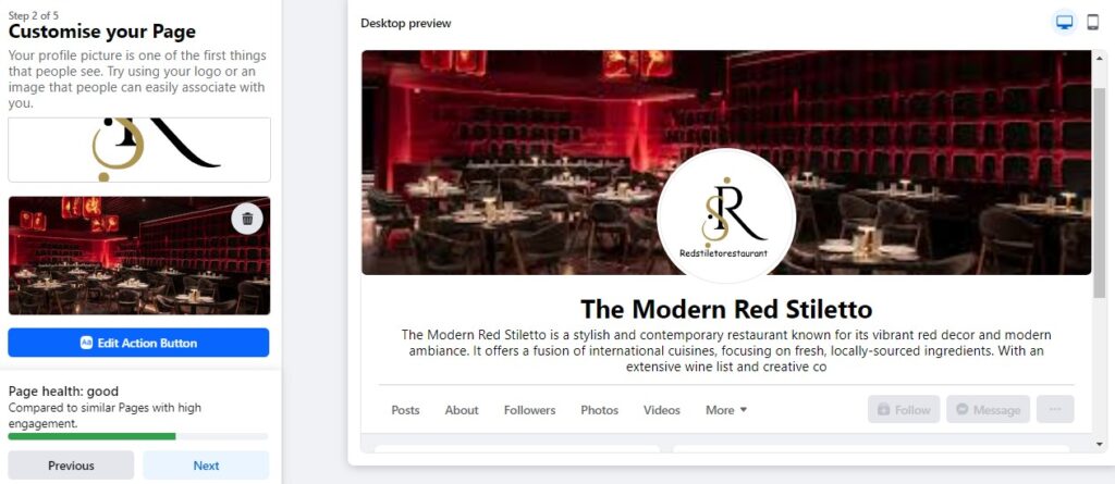 Optimizing Your Restaurant Facebook Page