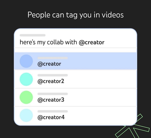 People can tag you in videos