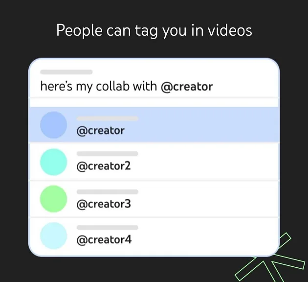People can tag you in videos