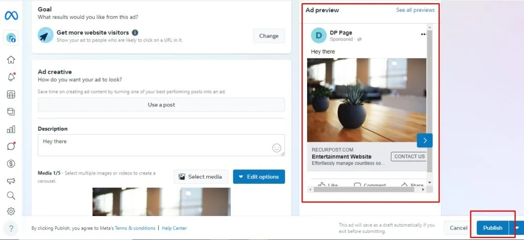 Preview and Confirm