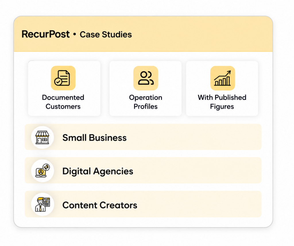 RecurPost case studies