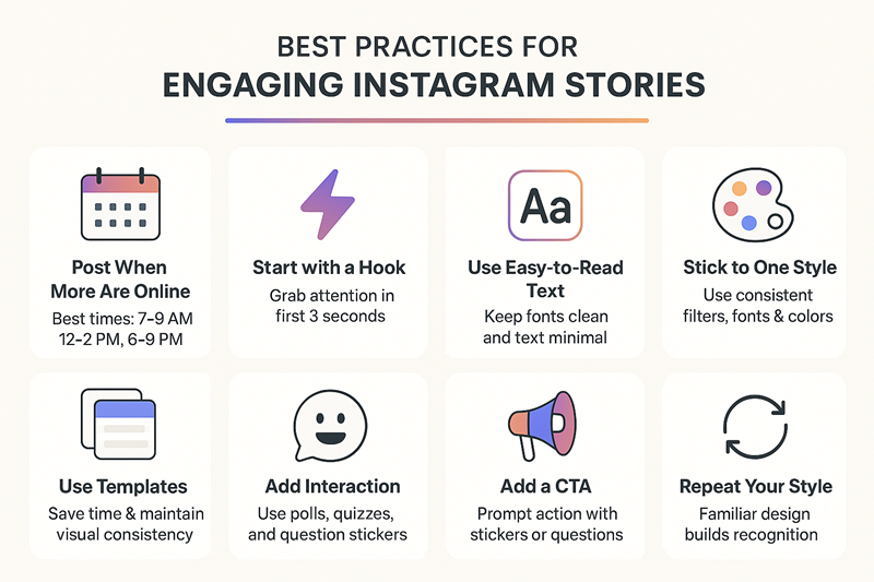 Best Practices for Engaging Instagram Stories