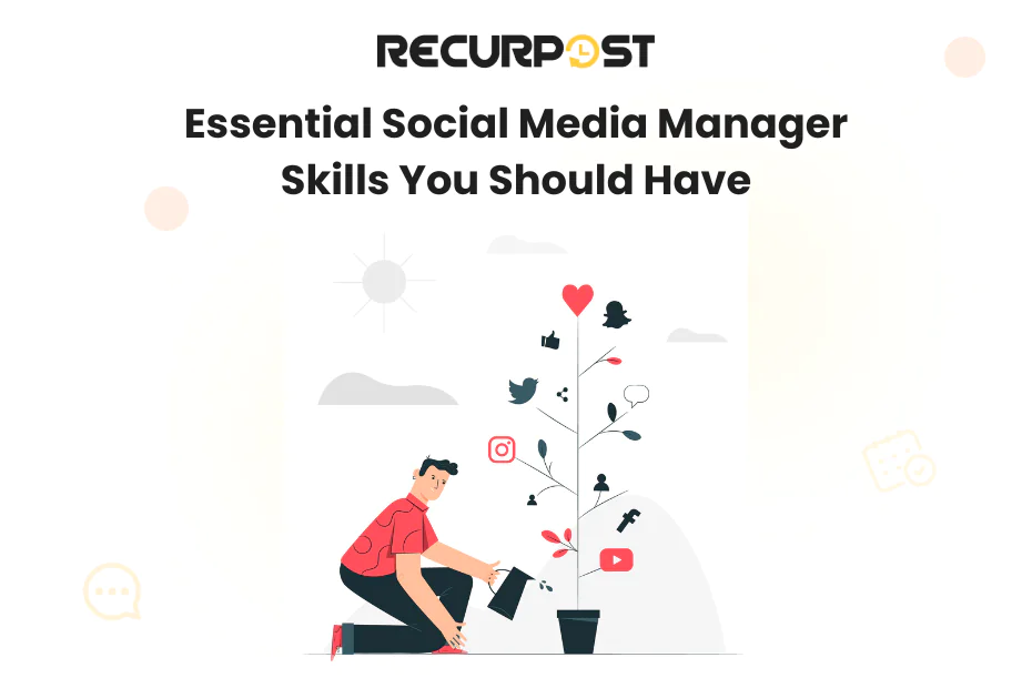 social media manager skills