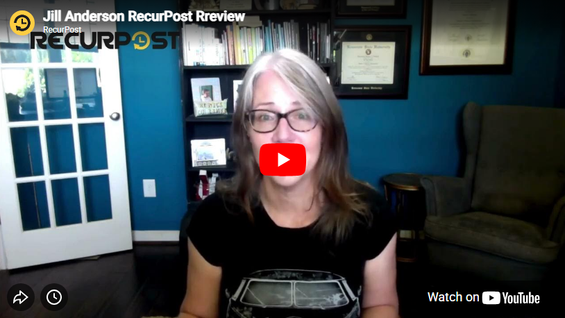 Jill Anderson RecurPost Rreview