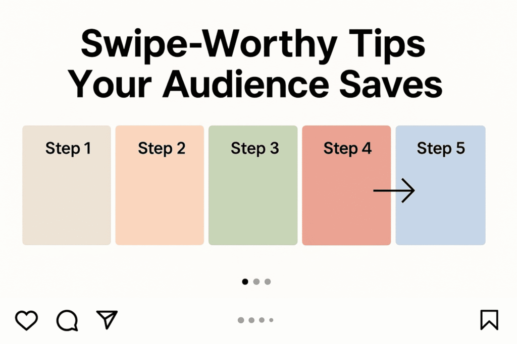 Share Informative Carousel Posts