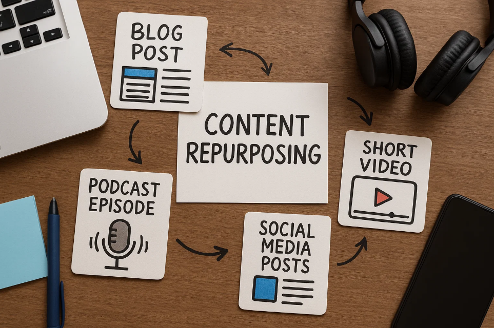content repurposing in different formats