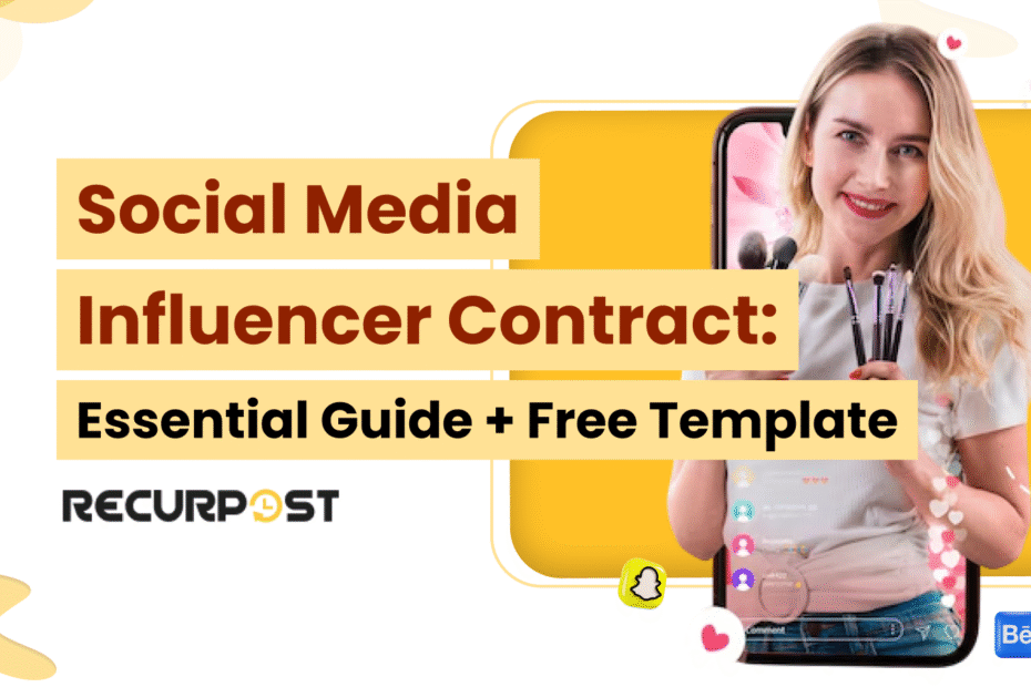Social Media Influencer Contract
