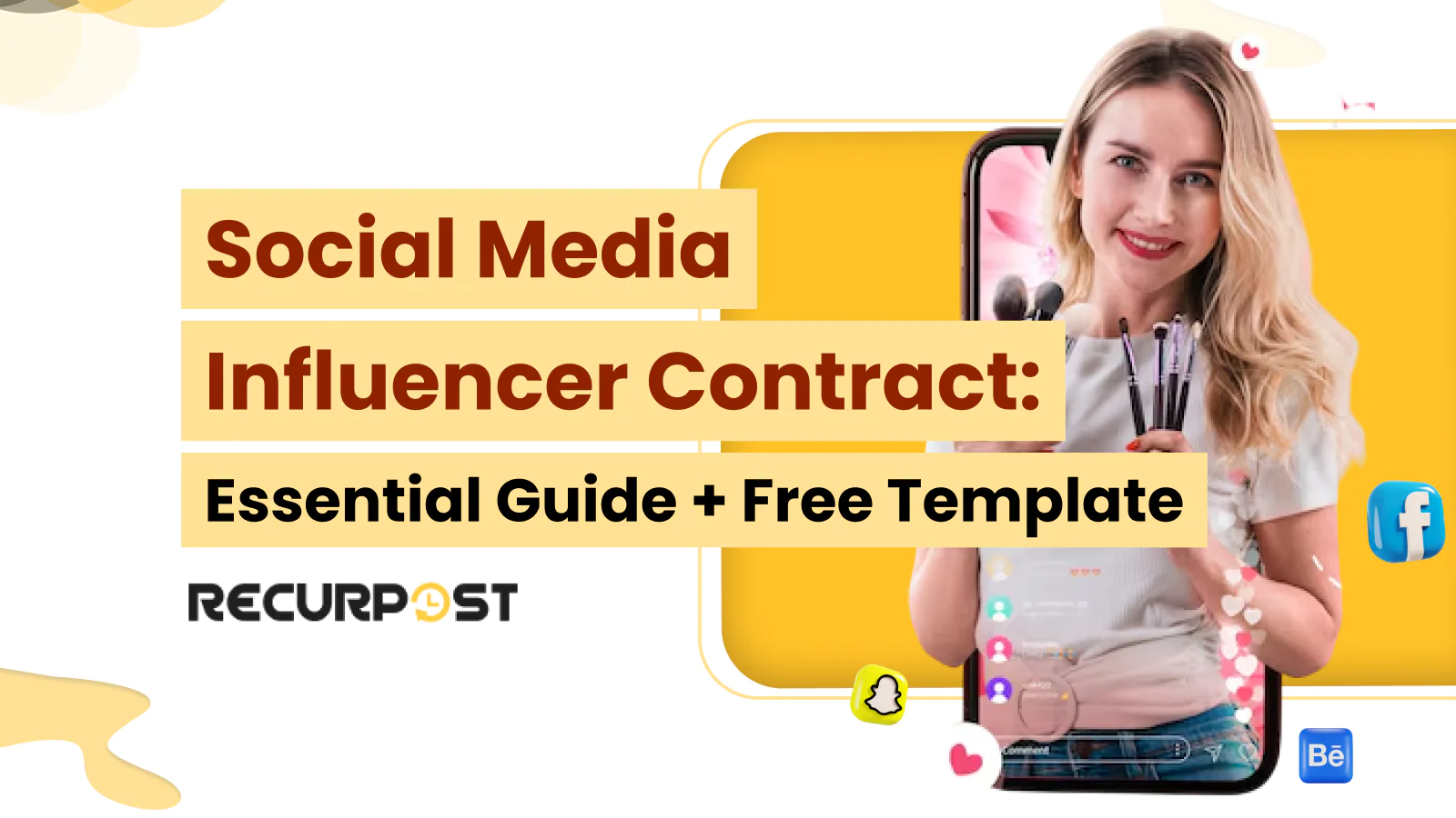 Social Media Influencer Contract