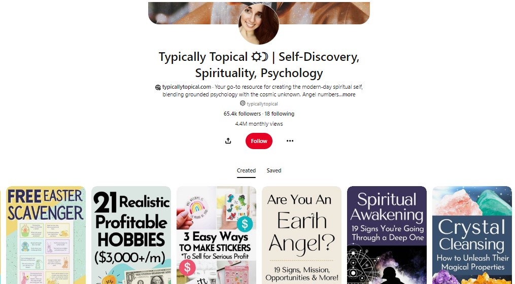 optimize your Pinterest profile