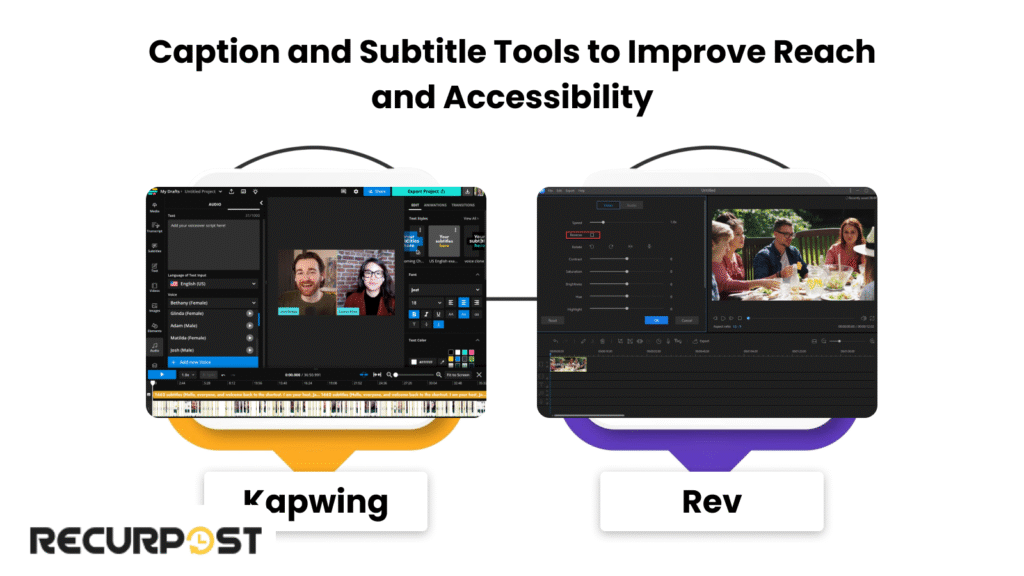 Caption and Subtitle Tools to Improve Reach and Accessibility