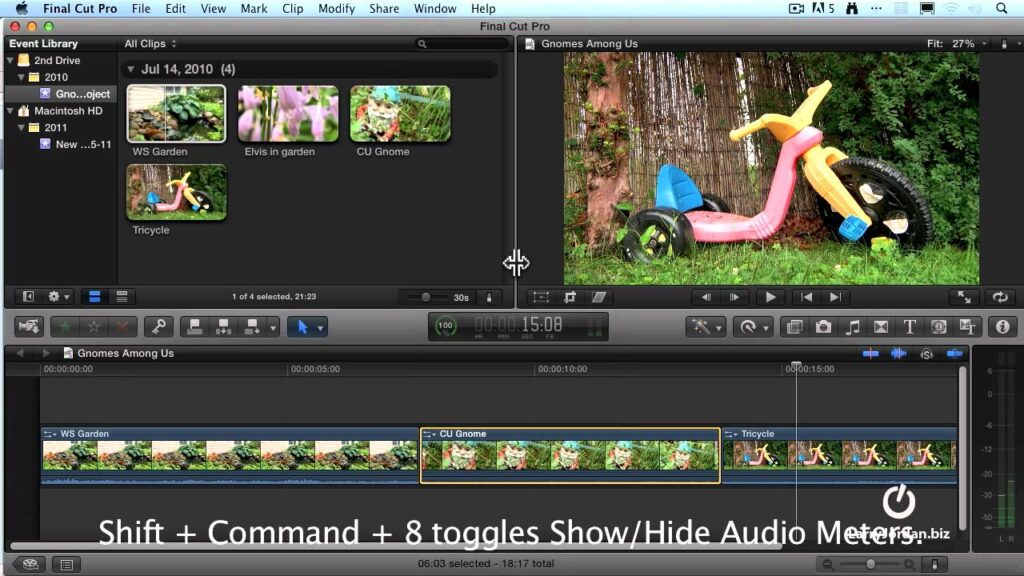 Best desktop video editing app Final  Cut Pro X