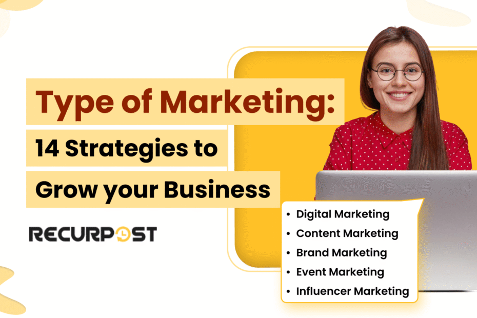 Type of Marketing_ 14 Strategies to Grow Your Business