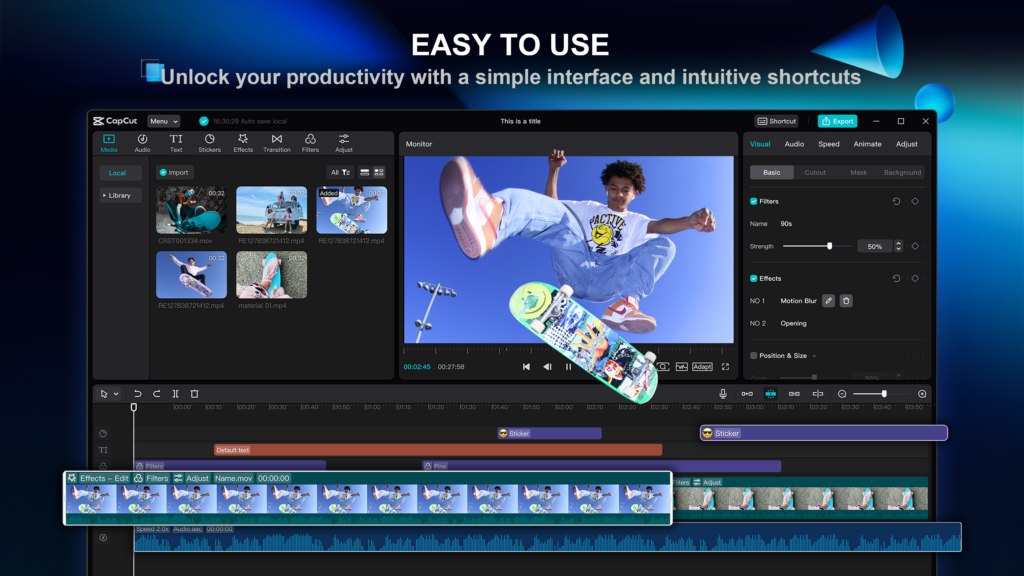 best video editing app CapCut