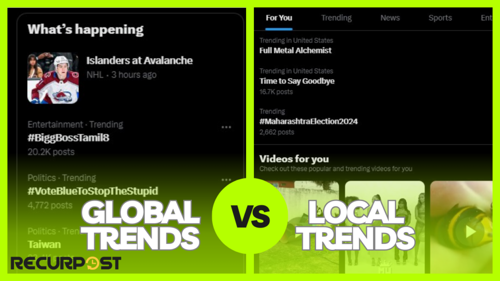 global vs local trends