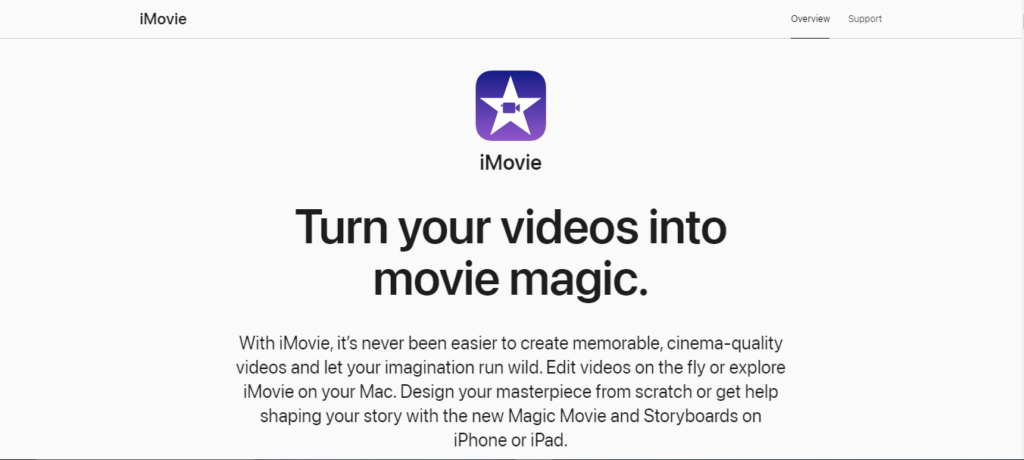 iMovie