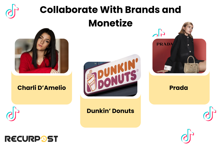 Collaborate with brands and monetize