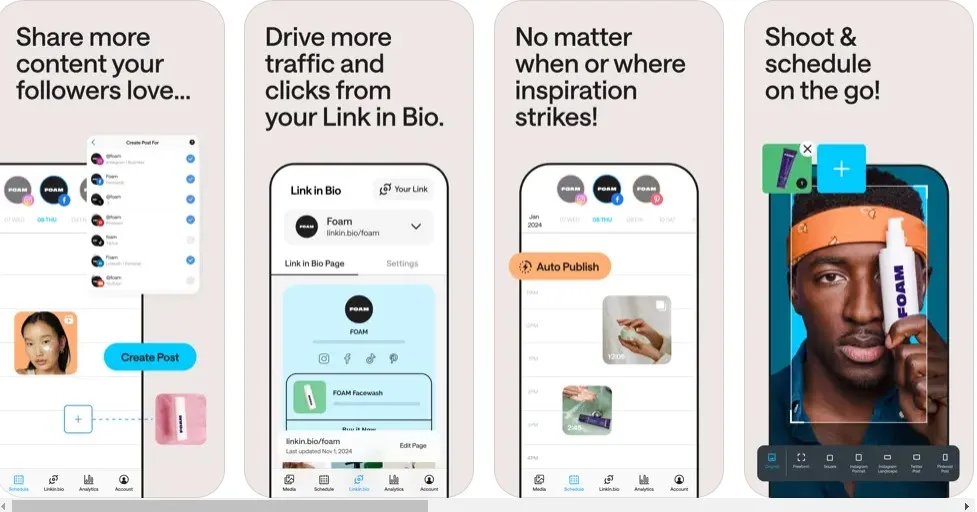 Apps for planning Instagram- Later