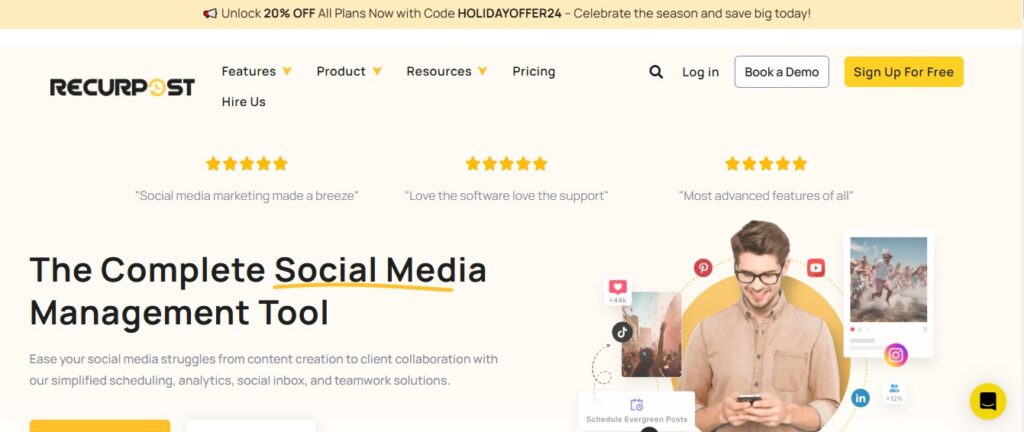 Influencer Management Platform- RecurPost