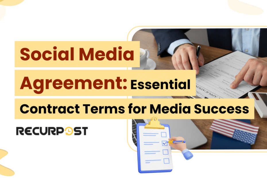 Social Media Agreement_ Essential Contract Terms for Media Success