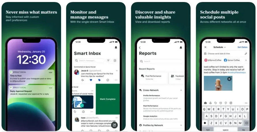 Sprout Social app