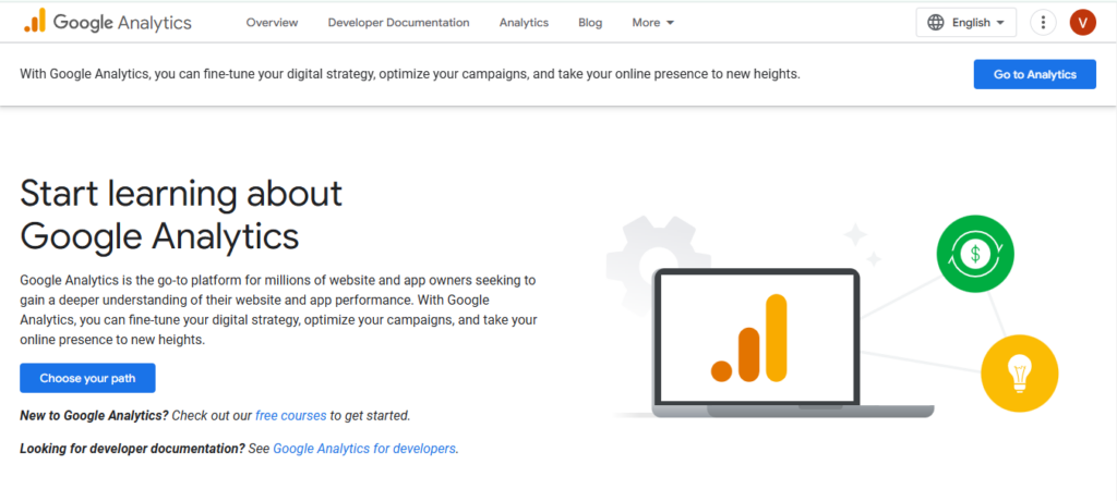 DMO Tool- Google Analytics