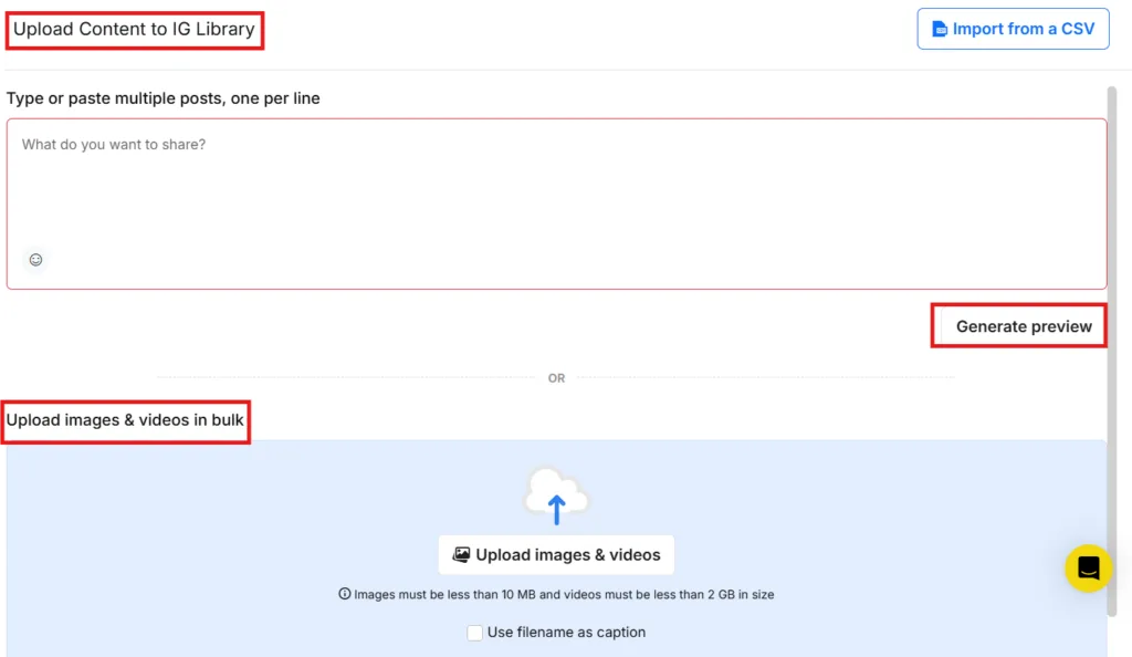 Bulk Scheduling- RecurPost
