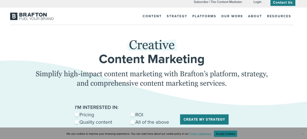 Brafton- Content Creation Tool