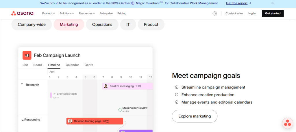 Asana- Content Creation Tool