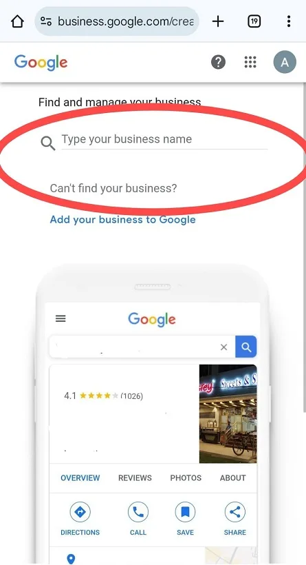 Access GMB Profile