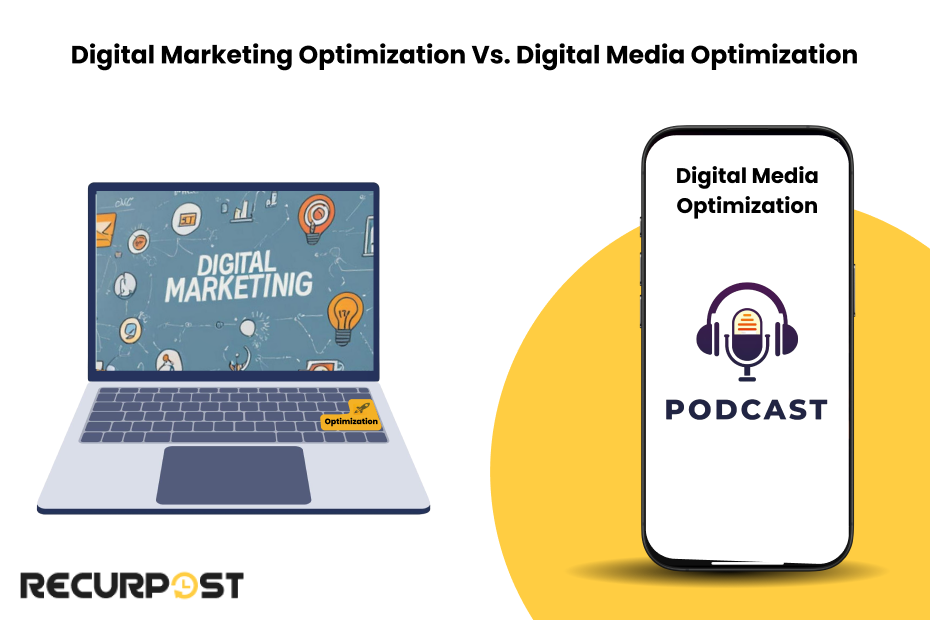 Digital Marketing vs digital media optimization