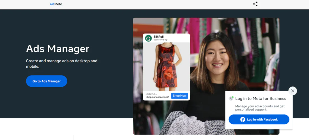 facebook ads manager