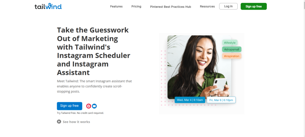 Social Media Management Tools for Instagram-Tailwind