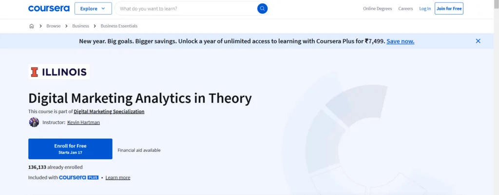 Digital Marketing Analytics in Theory