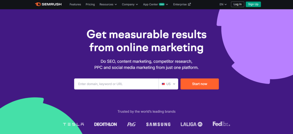 DMO Tool- SemRush