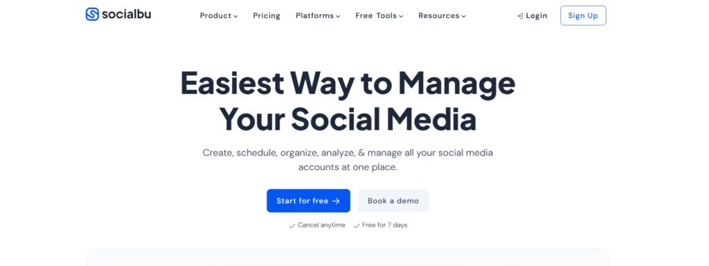 SMM Tool- SocialBu