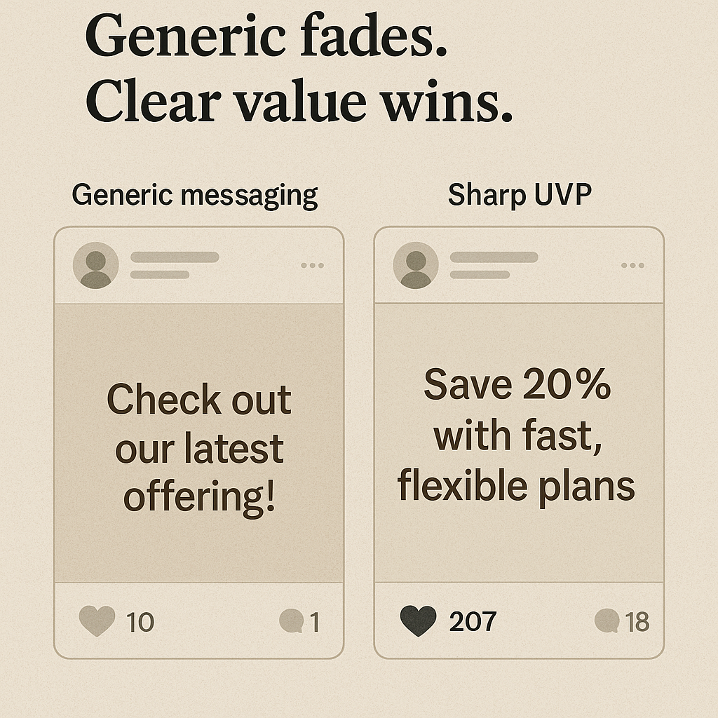 Define Your Unique Value Proposition