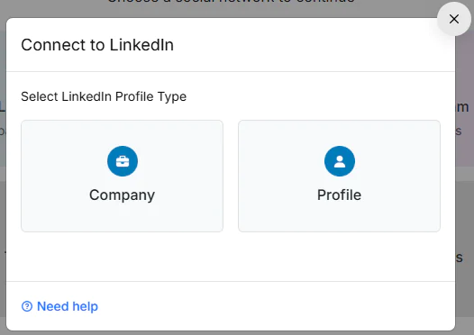 LinkedIn company page or profile