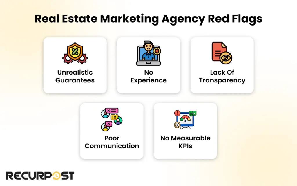Red Flags to Avoid While Selecting Real Estate Marketing Agencies