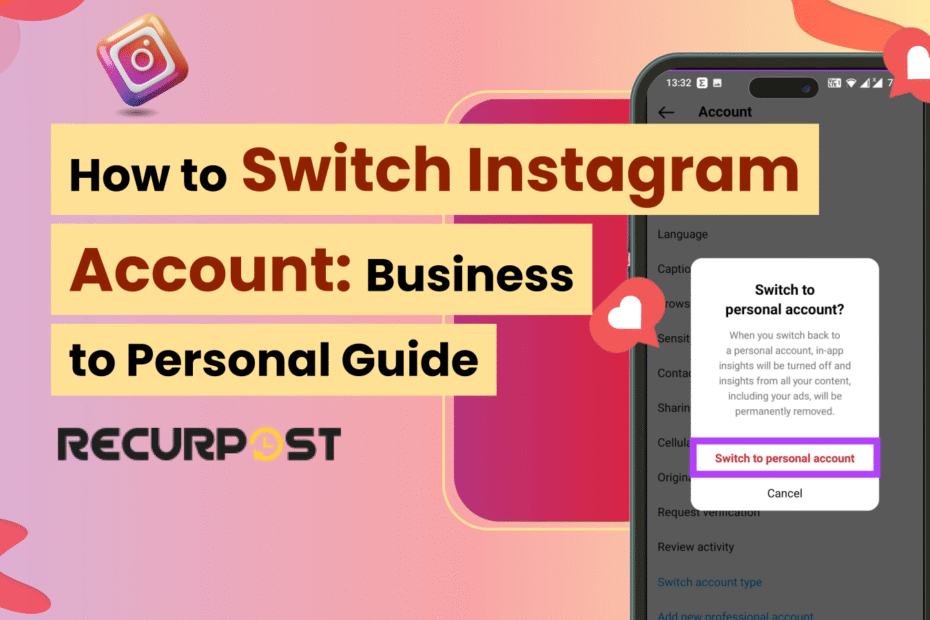 How to Switch Instagram Account_ Business to Personal Guide