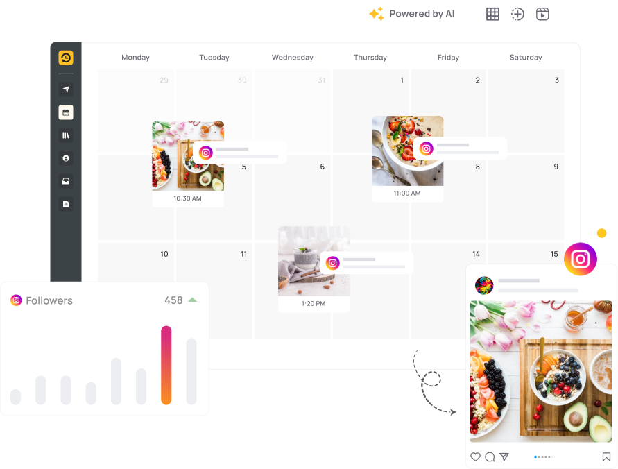 Instagram post scheduler